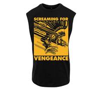 Judas Priest SFV 1 Colour Squared Gold Tanktop black XXL