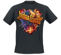 Judas Priest Shield Burst Logo T-Shirt black 4XL