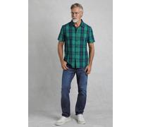 Judd Short Sleeve Check Shirt Weird Fish Dark Blue XL