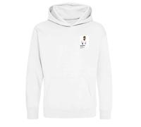 Jude Bellingham England Icon Frame Kids Hoodie - White / 9-11 years