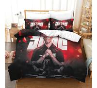 Jude Bellingham Three-dimensional Printing Bedding Comforter Set Jude Bellingham Bed Cover Superior Microfiber Pillow Slip Included Soft-to-the-touch And Manageable Double(200x200cm)