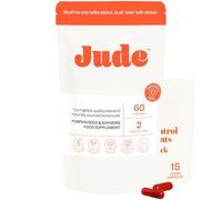 Jude Bladder Health Supplement for Women | Pumpkin Seed Extract & Soy Germ | Science-Backed Urinary Wellness | As Seen on Dragons’ Den | Vegan & Gluten Free | 75 Capsules