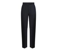 Jude Striped Wool-blend Pant - female - Khaite - Tapered Trousers - Blue - XS - Trousers XS