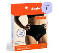 Jude Underwear High Brief Black Large Single