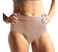 Jude Washable Incontinence Pants for Women, Reusable Leakproof Underwear for Women, High Absorbency, Beige Full High Knickers with Unique 3-Layer Gusset (3XL)