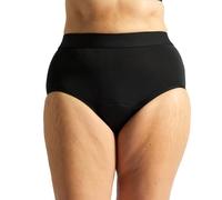 Jude Washable Incontinence Pants for Women, Reusable Leakproof Underwear for Women, High Absorbency, Black Full High Knickers with Unique 3-Layer Gusset (L)