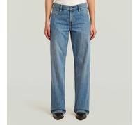 Judee Low Waist Loose Jeans - Medium blue - Women 31-32