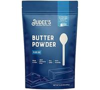 Judee’s Butter Powder 11.25oz - 100% Non-GMO and Keto-Friendly - rBST Hormone-Free - Gluten-Free and Nut-Free - Made from 100% Real Butter - Baking Ready Ingredient - Made in USA