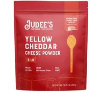 Judee’s Yellow Cheddar Cheese Powder - 3lb Resealable Pouch | 100% Non-GMO, rBST Hormone-Free, Gluten-Free & Nut-Free | Made from Real Cheddar Cheese | Made in USA