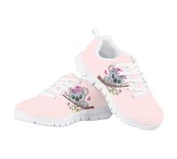 JUDENTIDOS Boys Girls Sneakers Lightweight Breathable Athletic Running Shoes for Toddlers/Little Kids/Big Kids, Cute Cartoon Koala, 4 Little Kid