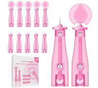 Judgaui 100Pcs Sterile Lancets for Pimples - Disposable Pimple Extractor Tools, Portable Acne Blackhead Remover Tools for Travel & Sensitive Skin, Sterile Acne Needles for at-Home Skin Care