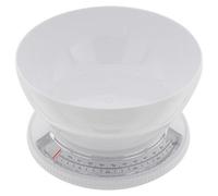 Judge Kitchen Traditional Compact White Bowl Scale, 2.2kg, Dishwasher Safe