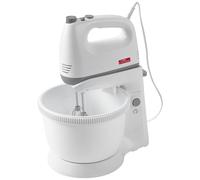 Judge 2-in-1 Hand Electric Mixer with Stand and Bowl, 2 Whisks and 2 Dough Hooks, 5 Speed Hand Food Mixer with Turbo Function, Detachable Bowl,