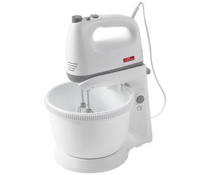 Judge 2-in-1 Hand Electric Mixer with Stand and Bowl, 2 Whisks and 2 Dough Hooks, 5 Speed Hand Food Mixer with Turbo Function, Detachable Bowl,