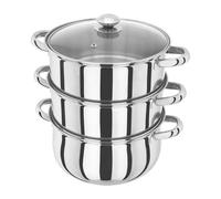 Judge 22cm Tiered Steamer 10 Year Guarantee Induction Ready Gift Boxed