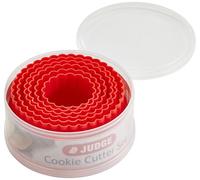 Judge 6 Piece Red Cookie Cutter, Round, 20 x 30 x 25 cm