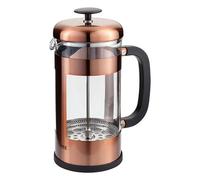 Judge 8 Cup Glass Cafetiere Copper