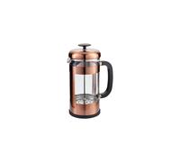 Judge Coffee, 8 Cup Glass Cafetiere, 1L, Copper, Orange