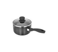 Judge Aura 18cm Draining Saucepan with Glass Lid, 1.8L - Non-Stick, Easy Drain & Pour, Durable Everyday Cooking Pan