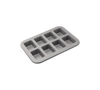 Judge Bakeware Non-Stick Rectangular Mini Loaf Tin 8 Cups - Grey Judge Grey
