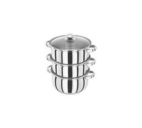 Judge Basics 22cm 3 Piece Steamer with Glass Lid HX04