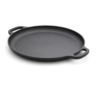 Judge Cast Iron 35cm Pizza Skillet Pan - Heavy-wear Cast Iron Cookware | PFAS-Free Even Heat Camping Pan, Oven & BBQ Safe to 240°C, Indoor & Outdoor Use from Hob, Oven to Campfires
