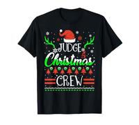 Judge Christmas Crew Matching X-mas Magistrate T-Shirt