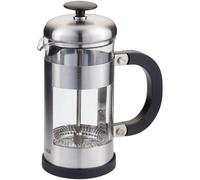 Judge Coffee, 3 Cup Glass Cafetiere, 350ml in Silver Judge Silver