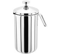Judge Coffee, 8 Cup Cafetiere, 1L in Metallic Silver Judge Metallic Silver
