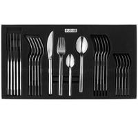 Judge Cutlery Set Stainless Steel for 6 - Silver 24 Piece