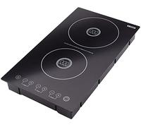Judge Double Induction Hob with Timer, 3100W, 31cm x 27cm x 5cm