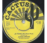 JUDGE DREAD - JE T'AIME MOI NON PLUS 7 INCH (7" VINYL 45) UK CACTUS 1975