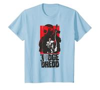 Judge Dredd 2000 AD Comics Lawgiver Kids T-Shirt, Youth, Baby Blue, 3T