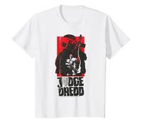 Judge Dredd 2000 AD Comics Lawgiver Kids T-Shirt, Youth, White, 4T