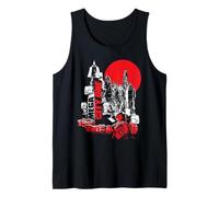 Judge Dredd 2000 AD Comics Mega City One Red Dredd Tank Top
