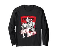 Judge Dredd 2000 AD Dredd vs Death Red Shield Long Sleeve T-Shirt
