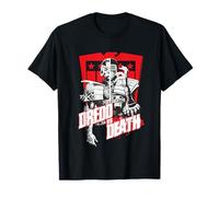 Judge Dredd 2000 AD Dredd vs Death Red Shield T-Shirt