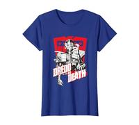 Judge Dredd 2000 AD Dredd vs Death Red Shield T-Shirt, Women, Royal Blue, 3X-Large