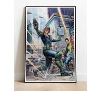 Judge Dredd 2000AD : A Huge 36"x24" Poster Print Similar (Slightly Larger) to A1 Size : BRING YOUR WALLS TO LIFE !! Vintage Retro Reproduction #6