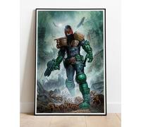 Judge Dredd 2000AD : A Huge 36"x24" Poster Print Similar (Slightly Larger) to A1 Size : BRING YOUR WALLS TO LIFE !! Vintage Retro Reproduction #5