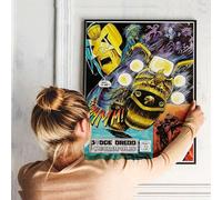 Judge Dredd 2000AD Cover Print Comic Book Poster : A Huge 30"x24" Poster Print Vintage Retro Reproduction Perfect For Home Bedroom Living Room BRING YOUR WALLS ALIVE ! #8