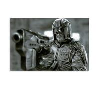 Judge Dredd 2001 AD Canvas Poster Wall Art Decor Print Picture Paintings for Living Room Bedroom Decoration 08x12inch(20x30cm)