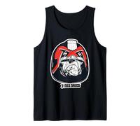 Judge Dredd Classic Helmet 2000 AD Retro Comic Tank Top