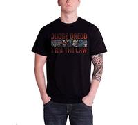 Judge Dredd -Gun- men's black tee (Small)
