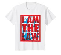 Judge Dredd I Am The Law Blue Helmet 2000 AD Kids T-Shirt