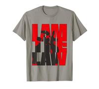 Judge Dredd I Am The Lawgiver Silhouette 2000 AD T-Shirt