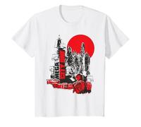 Judge Dredd Mega City One Black and Red 2000 AD Kids T-Shirt