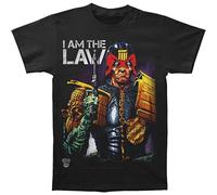 Judge Dredd Men's I Am The Law T Shirt Size XL Black
