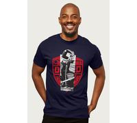 Judge Dredd Men's Law Enforcer 2000 AD T-Shirt in Navy | Size: XL Judge Dredd Navy XL