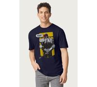 Judge Dredd Men's You're Next Punk 2000 AD Comics T-Shirt in Navy | Size: Large Judge Dredd Navy L